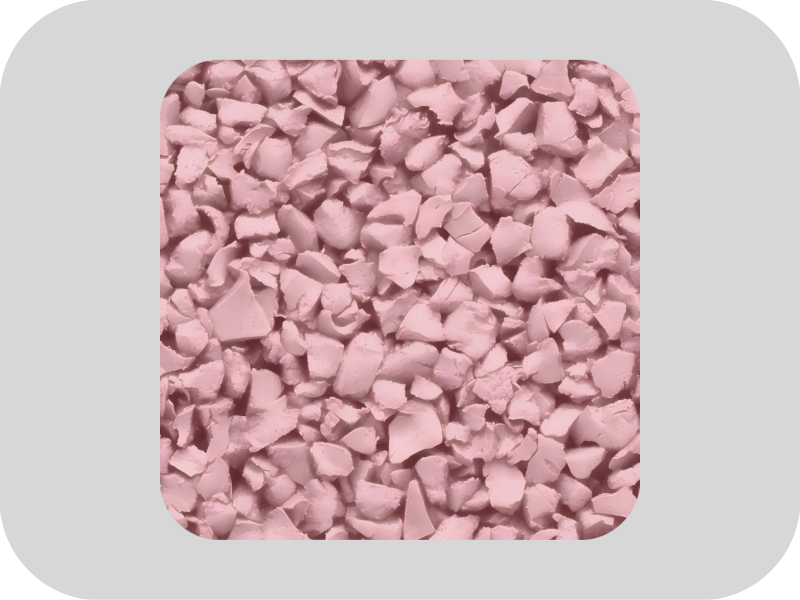 Anti aging red EPDM rubber granules حبيبات مطاطية حمراء مضادة للشيخوخة EPDM