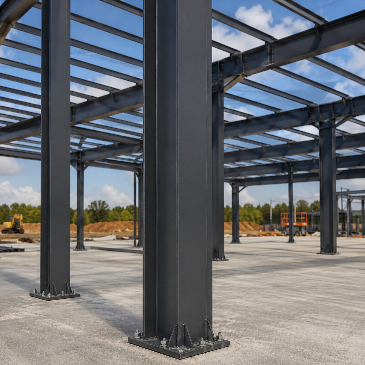 Box Steel Column (3) ستون فولادی جعبه (3)