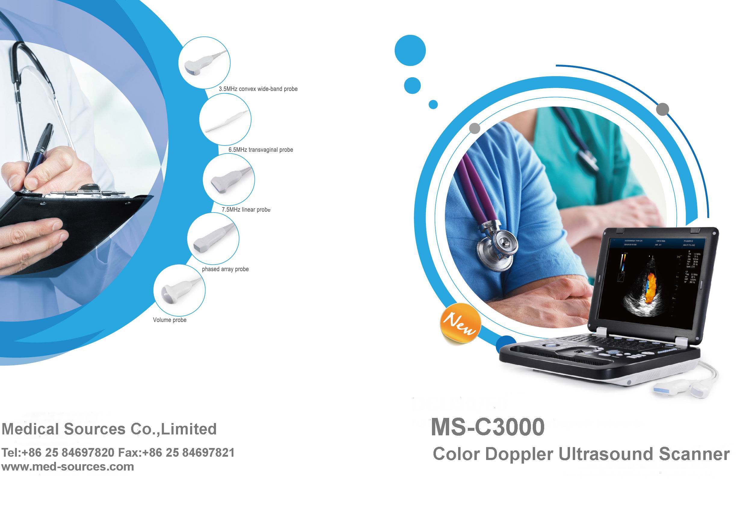 MS-C3000 Color Doppler Ultrasound Scanner-1