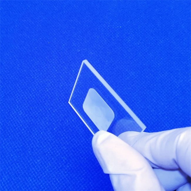 Quartz Glass Plate for Microscope Plaque de verre de quartz pour microscope