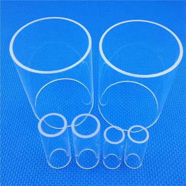 High purity large-diameter quartz heating tube Hochreines Quarzheizrohr mit großem Durchmesser