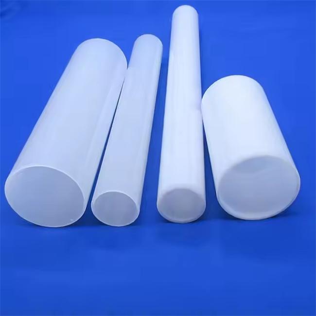 Large caliber milky white quartz tube supplier Fournisseur de tubes de quartz blanc laiteux de gros calibre
