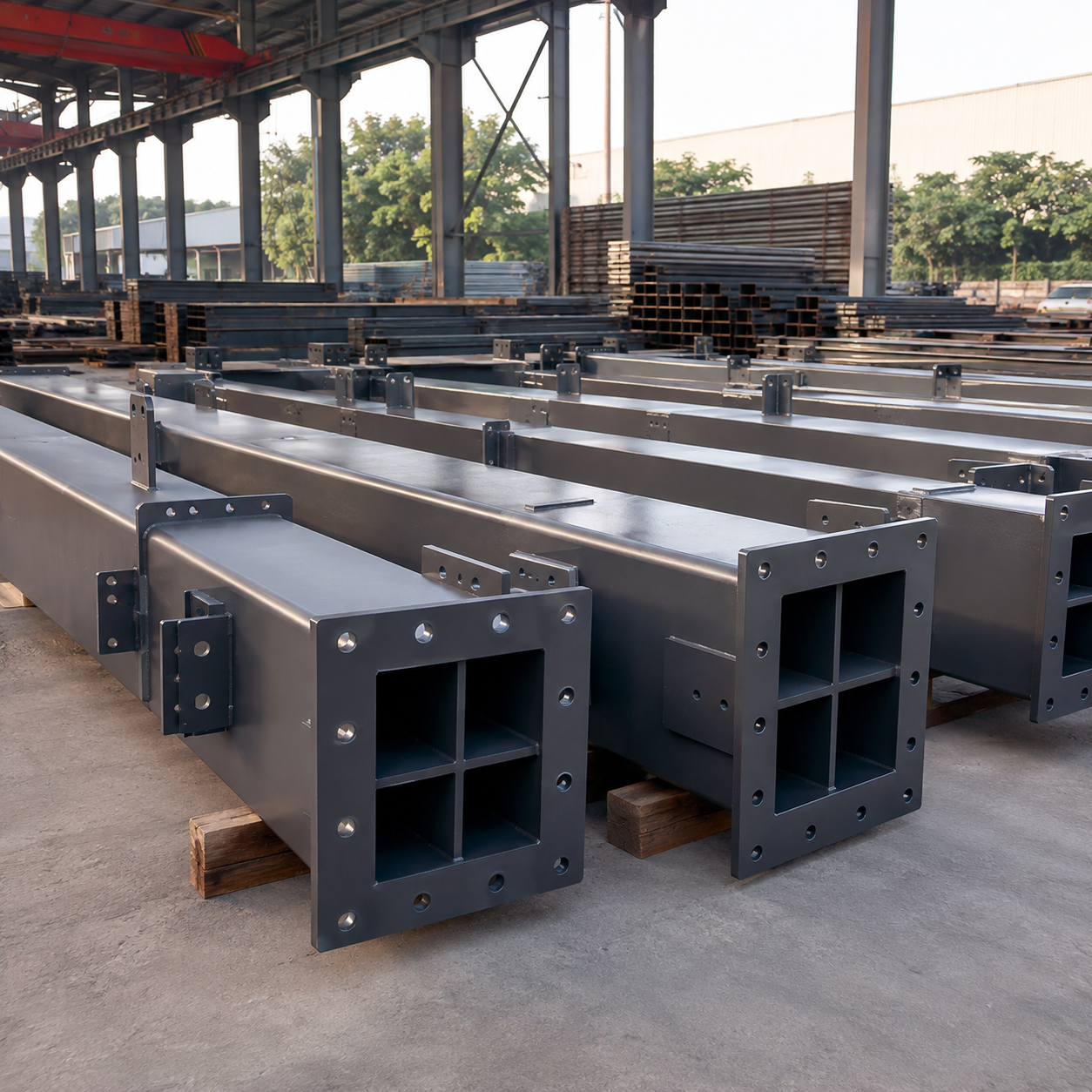 Box Steel Column (2) ستون فولادی جعبه (2)