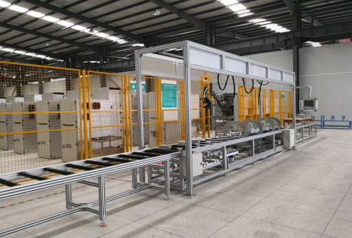 semi automatic assembly line