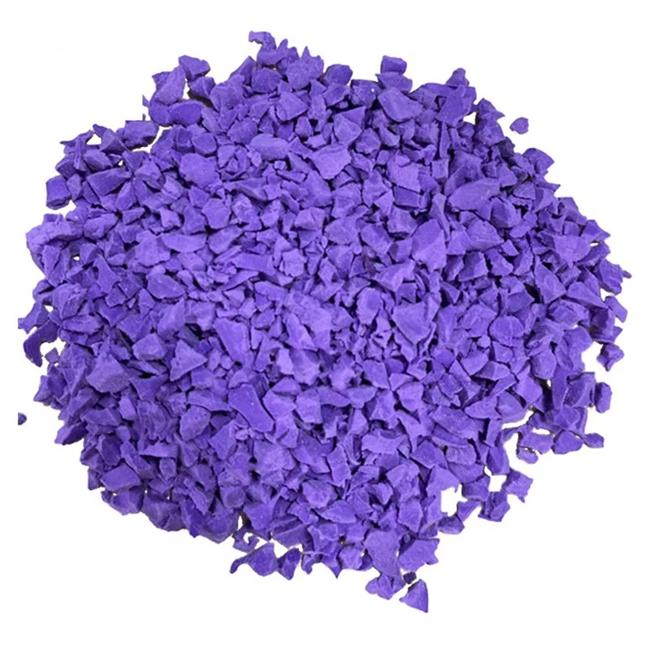 Purple EPDM granules Granuli di EPDM viola