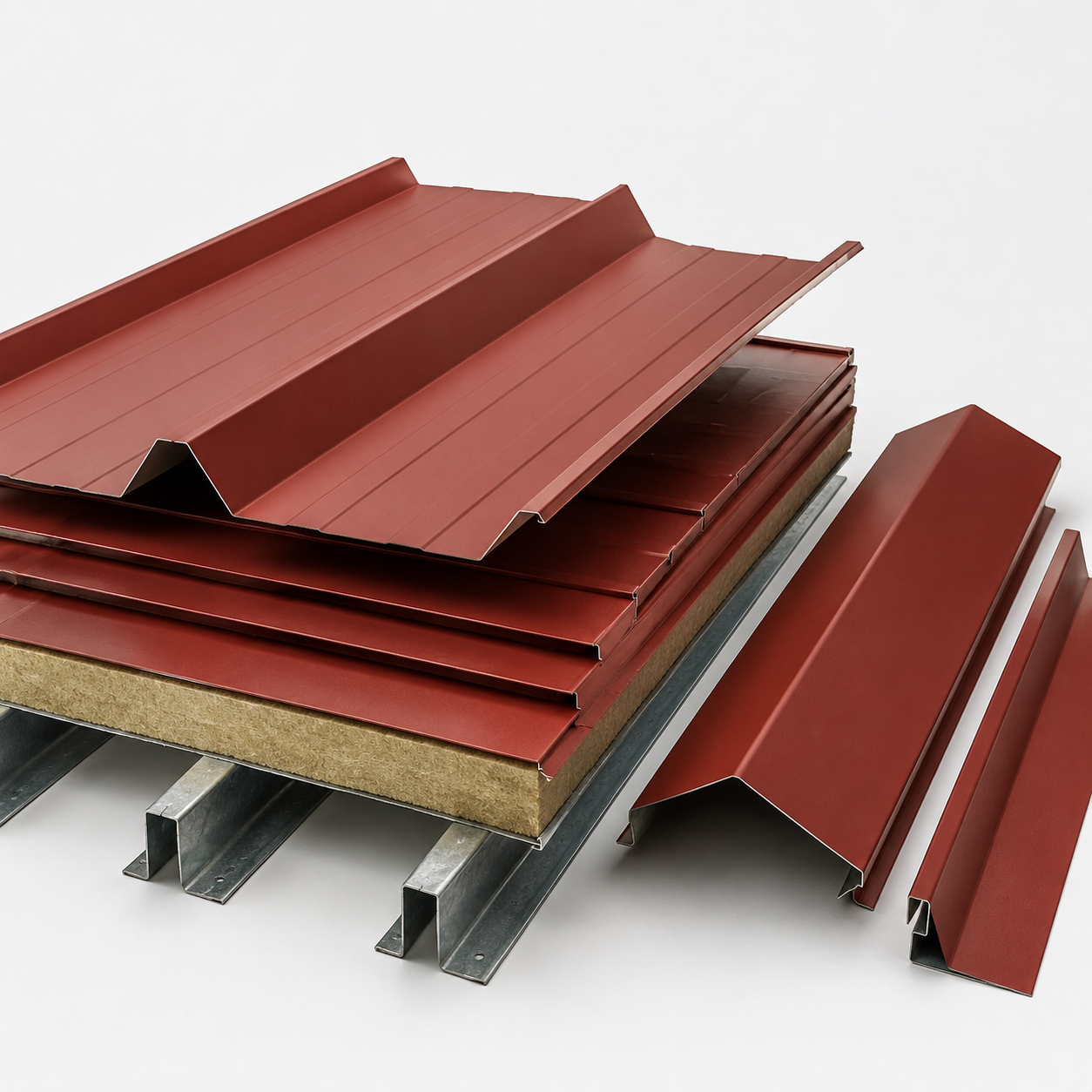 Steel Building Roof System (11) 강철 건물 지붕 시스템 (11)