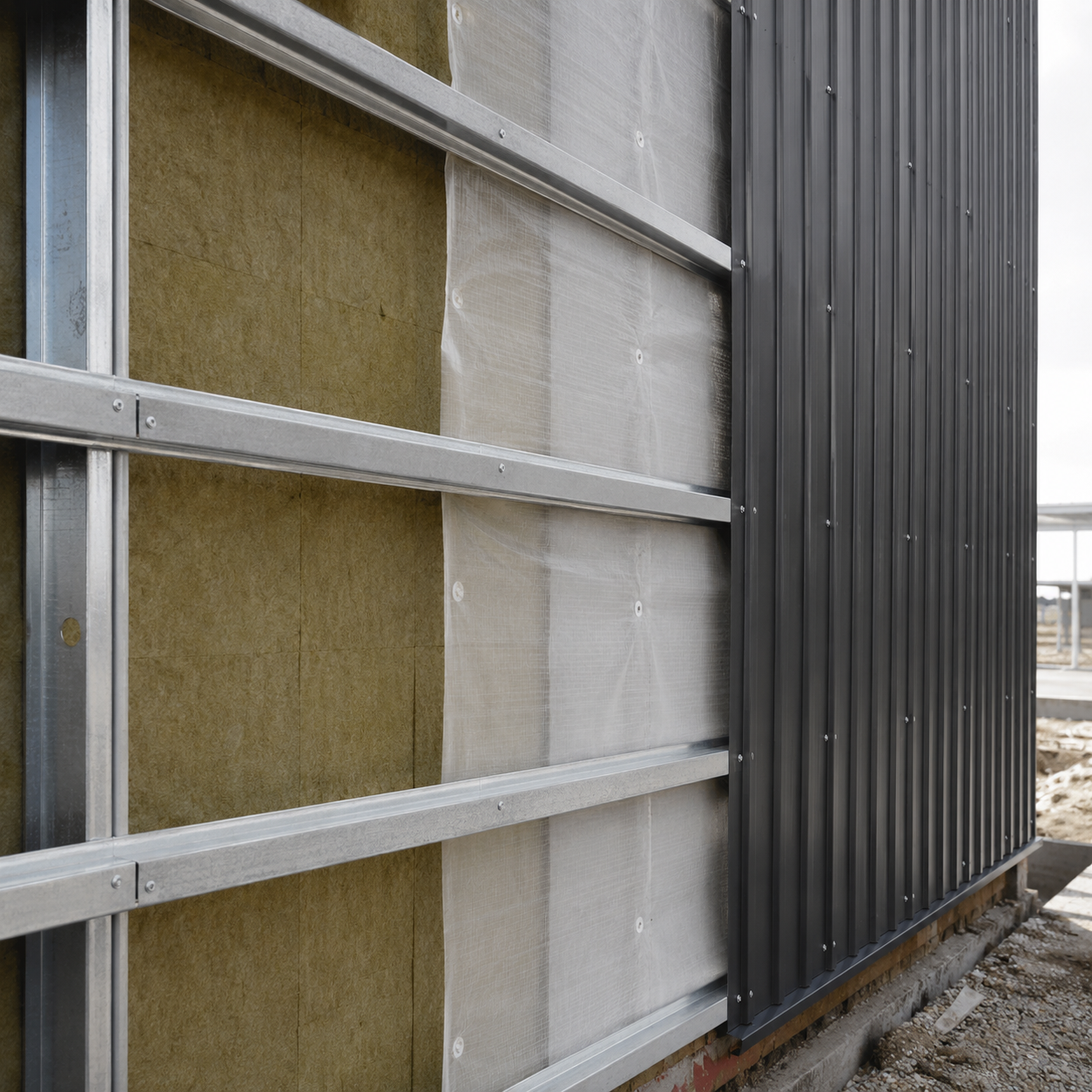 Wall Cladding System (6) 벽 클래딩 시스템 (6)