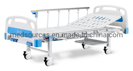 (MS-M310) Two Cranks Medical Bed ICU Bed Manual Hospital Bed