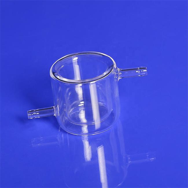 Transparent quartz double-layer reactor manufacturer Fabrikant van transparante kwartsdubbellaagreactoren