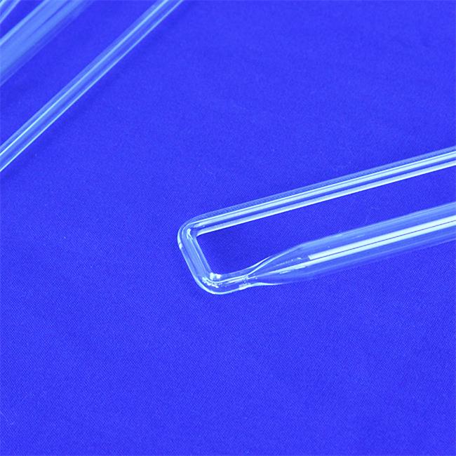 Long term tolerance to high temperature of 1100 degrees quartz tube Tolleranza a lungo termine alle alte temperature del tubo al quarzo di 1100 gradi