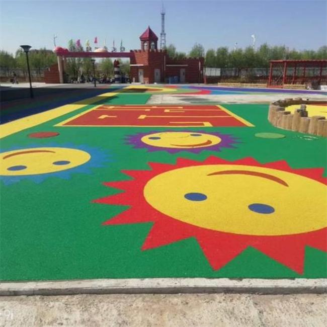 Kindergarten EPDM granules حبيبات EPDM لرياض الأطفال