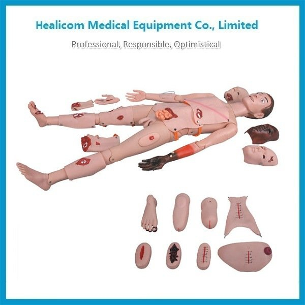 Mannequin de soins infirmiers en traumatologie médicale H-G111