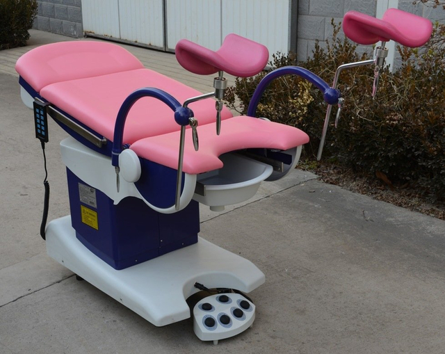 Lit de table de livraison obstétricale d'opération de lit d'examen de gynécologie d'équipement médical HDJ-A