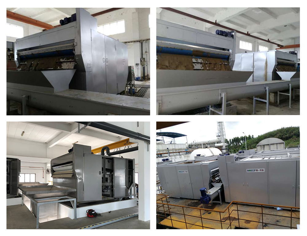 高強度と容量ベルト式フィルタプレスのオブジェクトサイト