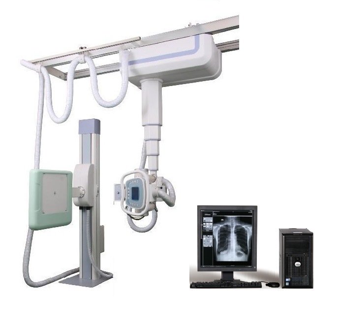 Sistema de radiografía de máquina de rayos X digital de alta frecuencia