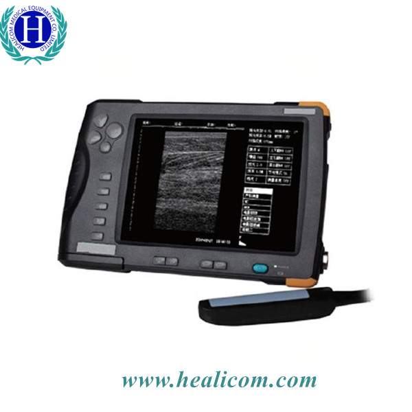 HV-5 Полностью цифровая медицинская диагностическая машина Handheld Palm B / W Ветеринарный ультразвуковой сканер
