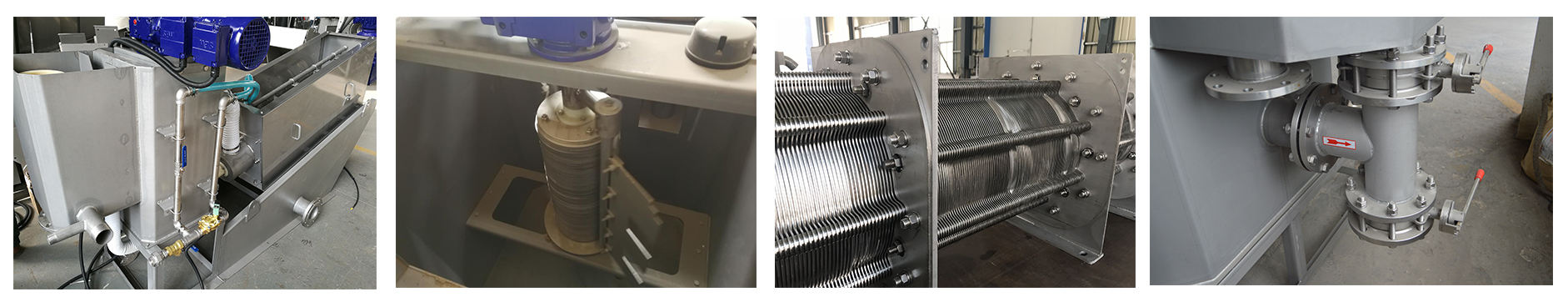 プリスチンニングスクリュープレス脱水ユニットの製品詳細