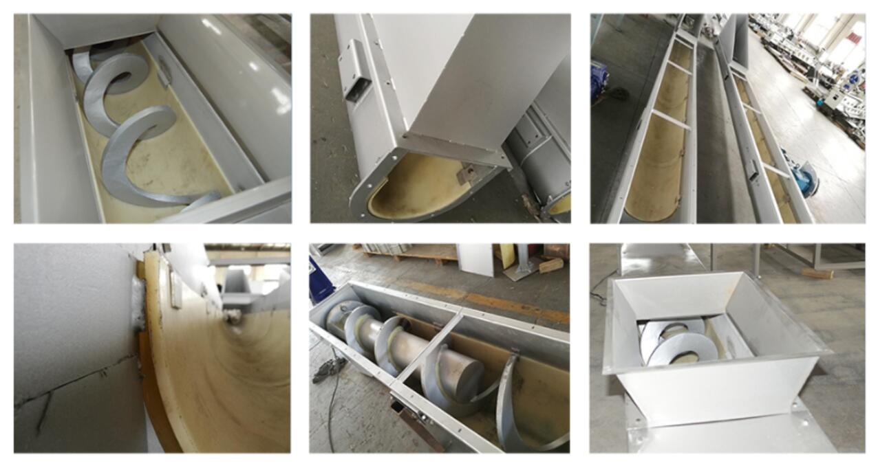 シャフトレススクリューコンベアの製品詳細