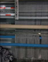 Roll Fabric Fringes Horizontal Cutting Machine 