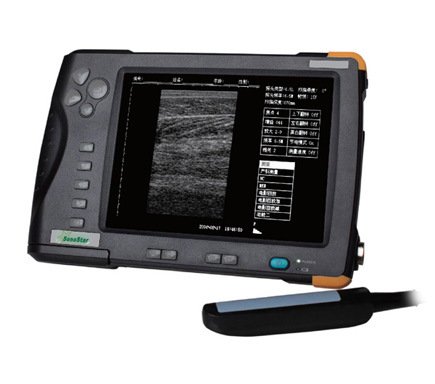 Escáner de ultrasonido veterinario HV-5 Full Digital Medical Diagnostic Machine Handheld Palm B / W