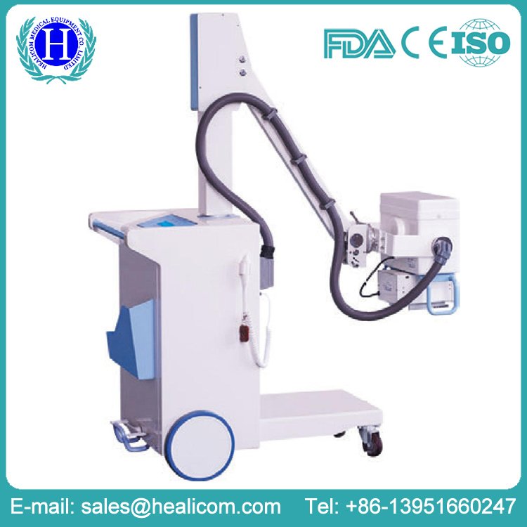 Machine mobile de rayon X de système de radiographie à haute fréquence de HX-101D Medical Digital