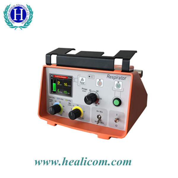 HV-20 مستشفى ICU المحمولة جهاز التنفس الصناعي للطوارئ