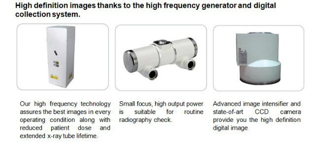 HDF-6000 высокочастотный цифровой рентгеновский оборудование