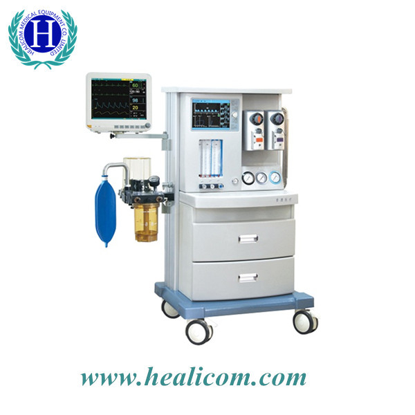 HA-3800B ICU เครื่องดมยาสลบทางการแพทย์พร้อมเครื่องช่วยหายใจ / ระบบการดมยาสลบ