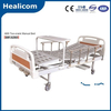 อุปกรณ์การแพทย์ DP-A203 เตียงในโรงพยาบาลแบบแมนนวล ABS สองข้อ