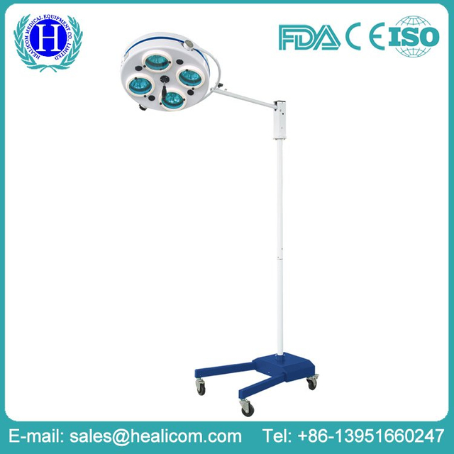 Hl-04 вертикальная люминесцентная бестеневая рабочая лампа с отражателем