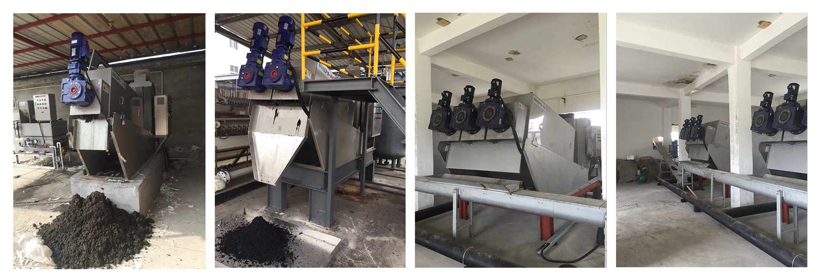 ボリュートスクリュースラッジデヒーターのオブジェクトサイト