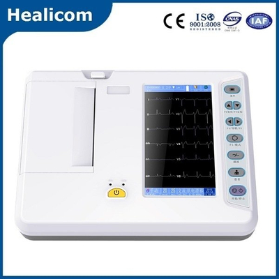He-06A Medical Digital Portable Handheld 6 Channel ECG (Electrocardiogram) តម្លៃម៉ាស៊ីន