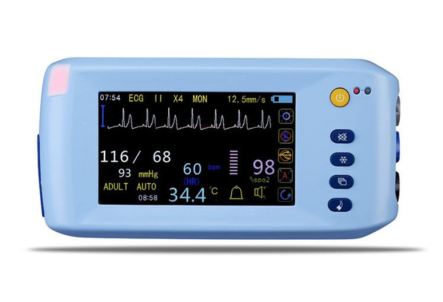 Venta caliente Hm-I Medical Color Monitor multiparámetro de mano