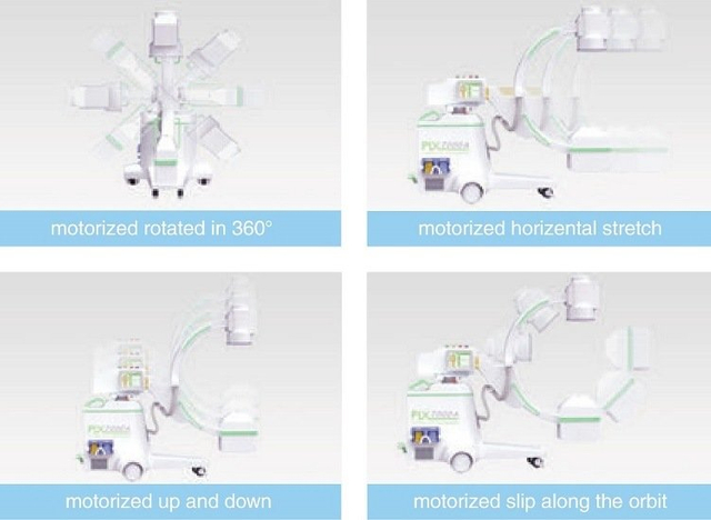 C-Arm X-ray di động kỹ thuật số tần số cao Hx7000A