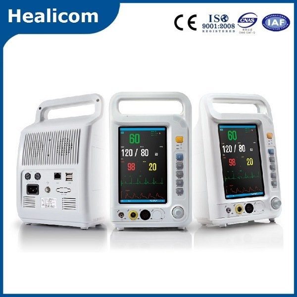 Monitor de paciente multiparâmetro de 7 polegadas (HM-8000A)