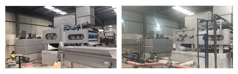 ベルトプ​​レス脱水機のオブジェクトサイト