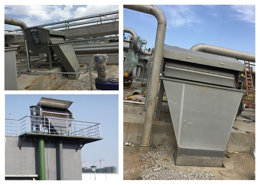 外部供給ロータリードラムフィルターのオブジェクトサイト