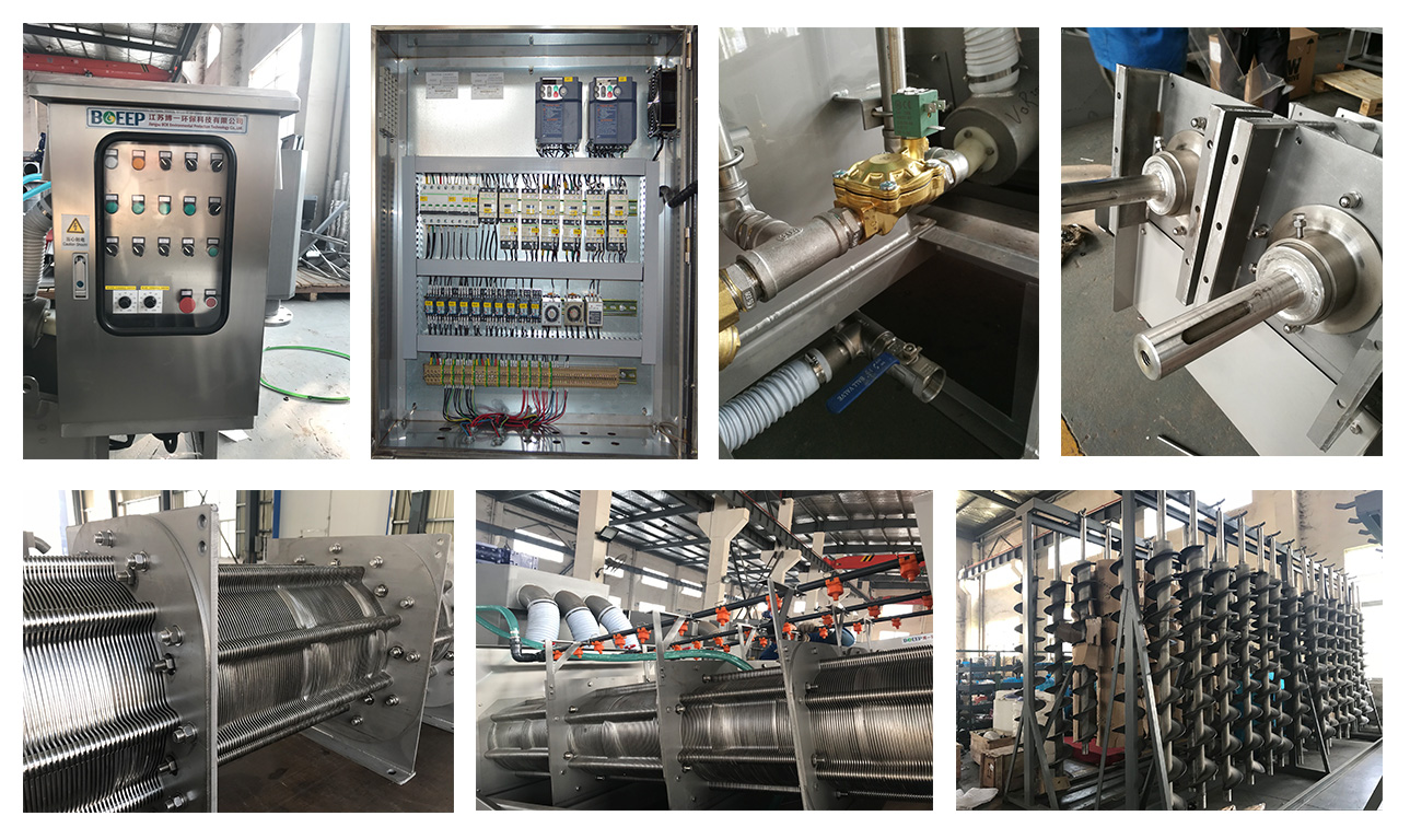 スクリューフィルタープレスの製品詳細