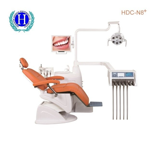 Heißer medizinischer zahnmedizinischer Stuhl des Verkaufs-Hdc-N8 mit niedrigem Preis