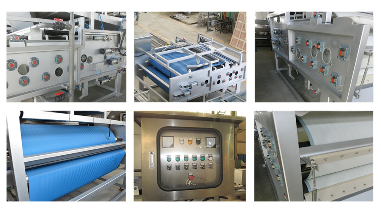 ベルトプ​​レススラッジデヒーターの製品詳細