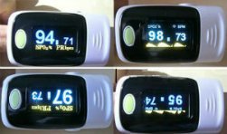 HP-80A Five Color Fingertip Pulse Oximeter with Ce&ISO