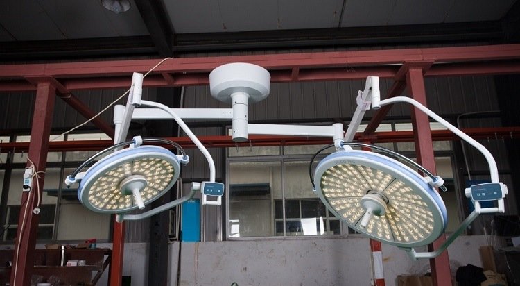 Lampada operatoria senza ombre Hled-M5/5 LED per uso chirurgico Lampada per sala operatoria