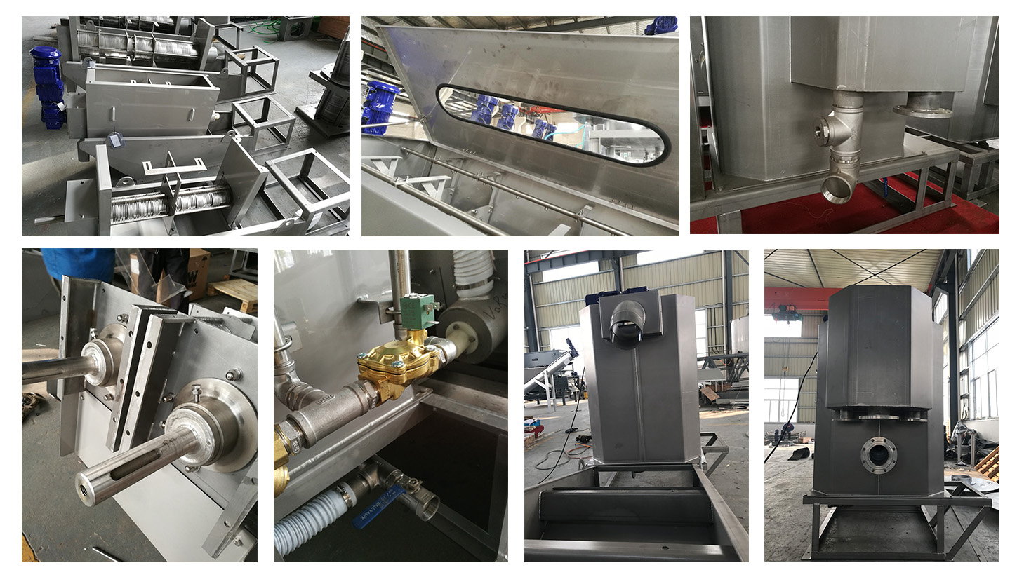 ボリュートスクリュースラッジデヒーターの製品詳細