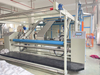 Wool Fabric Stenter Drying Machine With Chamber Fabric Drying