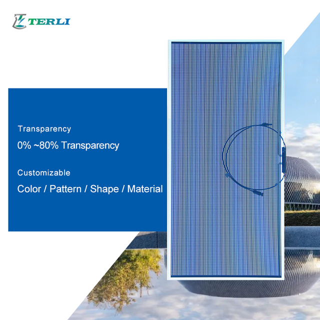 CdTe Fotovoltaisch Zonneglas Zonne Energie Glazen Gordijnmuur Gevelintegratie Van Fotovoltaïsche Systemen