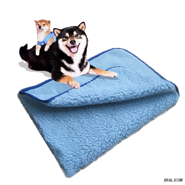 TPD0008 بطانية الحيوانات الأليفة الناعمة الهادئة بطانية سرير الجرو
