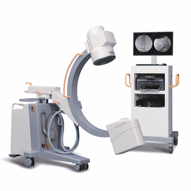 HCX-20/30D High Frequency 3.5KW / 5KW Mobile Digital Fluoroscopy and Radiography C arm X ray System