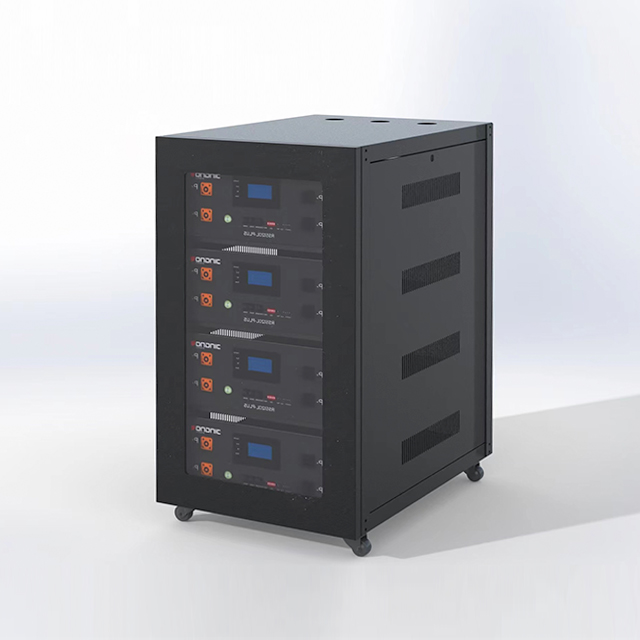 Modul Baterai Rak Server Cerdas Baterai Lithium Daya LFP Baterai Surya