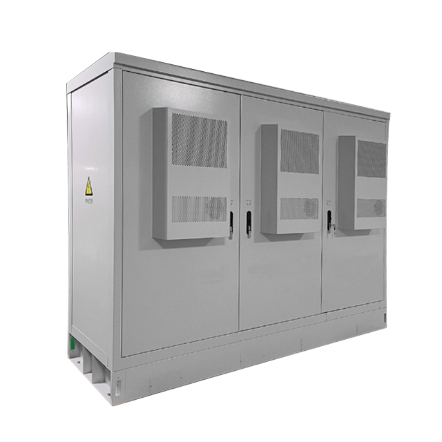 Sistema de almacenamiento de energía tipo gabinete al aire libre fuera de la red de 100kw 200kw 270kw