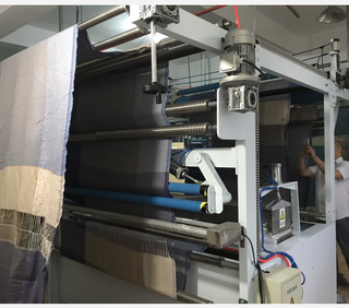 Anchura torcida manta de la máquina de planchar de las borlas los 250cm